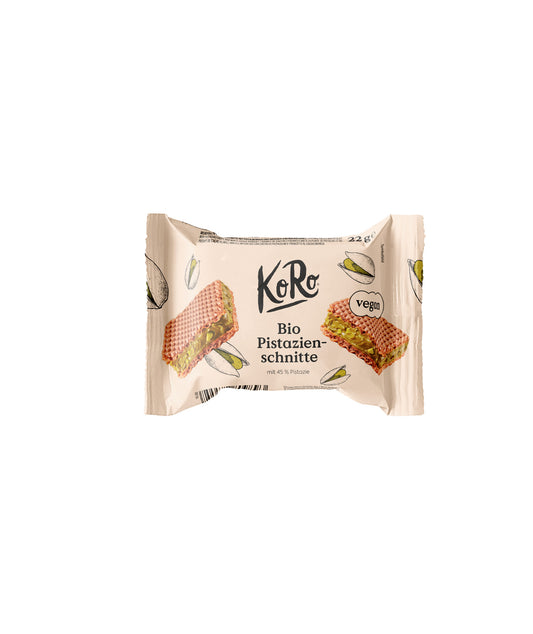 Gaufrettes pistache bio