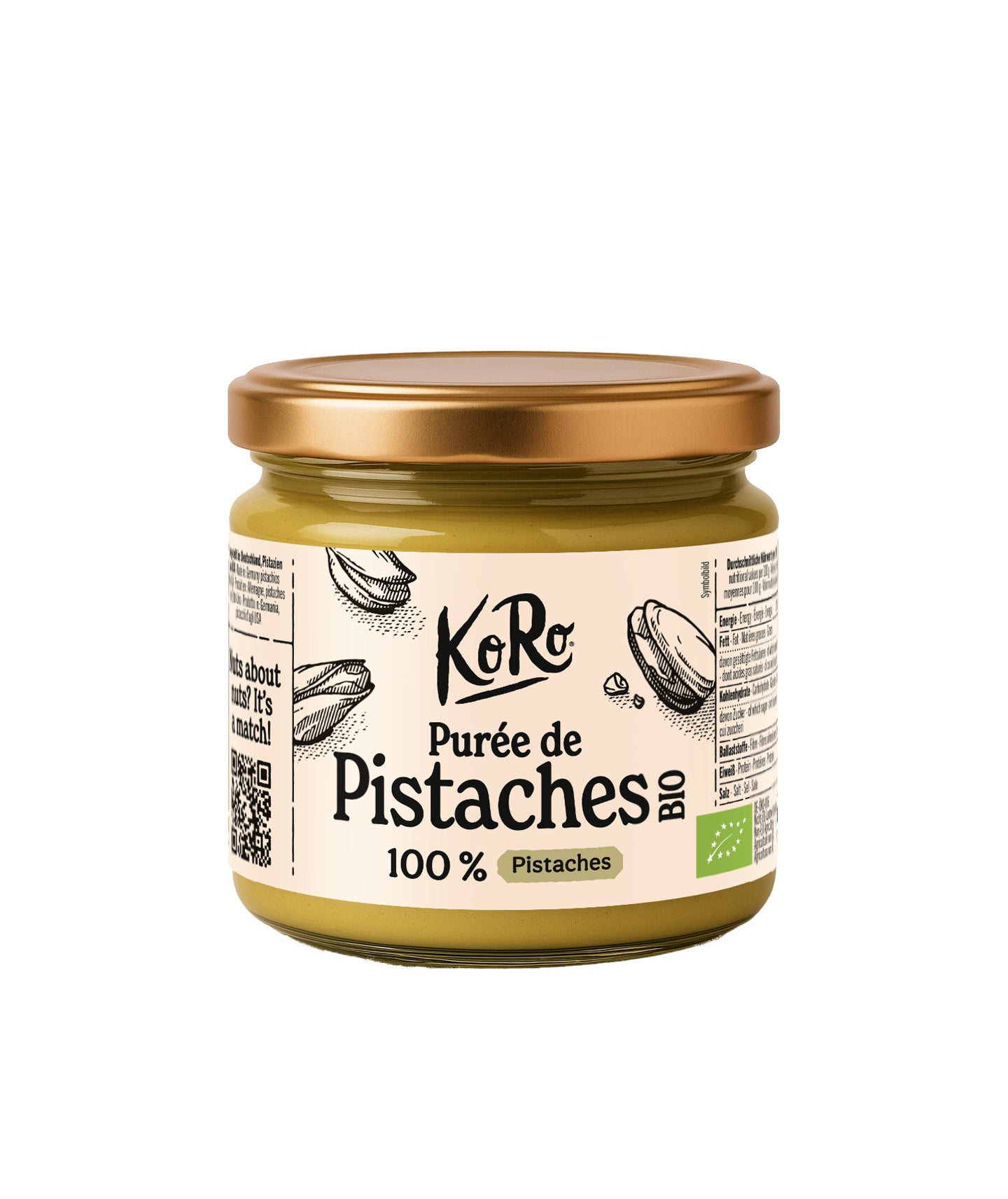 Pâte à tartiner pistache vegan
