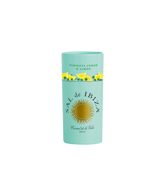 Granito sel d'ibiza, sel de table au poivre vert et citron