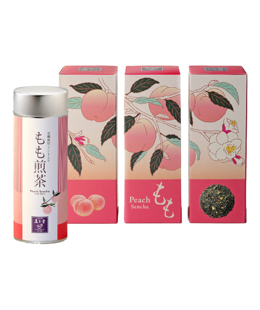 Coffret Boîte Sencha Pêche à la Menthe