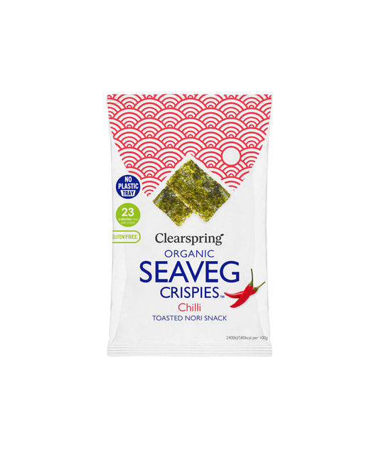 Chips bio de nori au piment