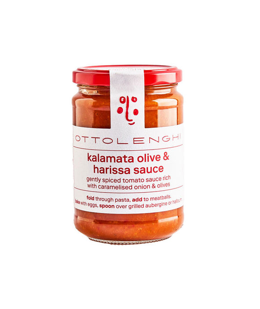 Sauce tomate aux olives de Kalamata et à la harissa