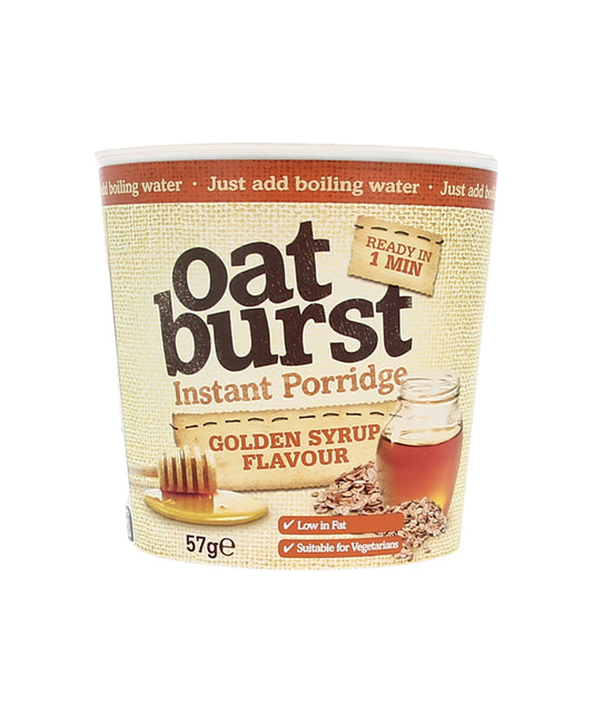 Porridge instantané saveur golden syrup