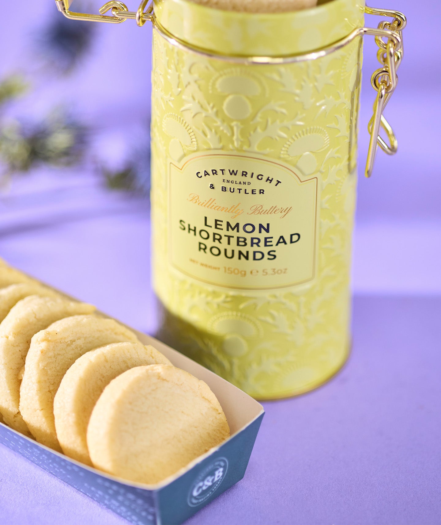 C&B - Shortbread au zest de citron