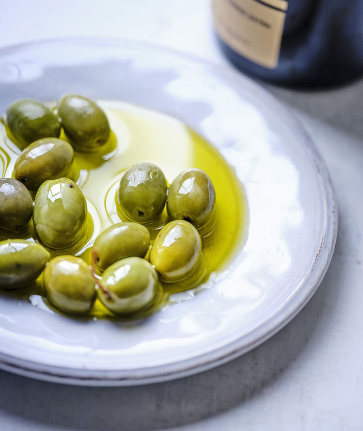 Olives vertes à l'origan