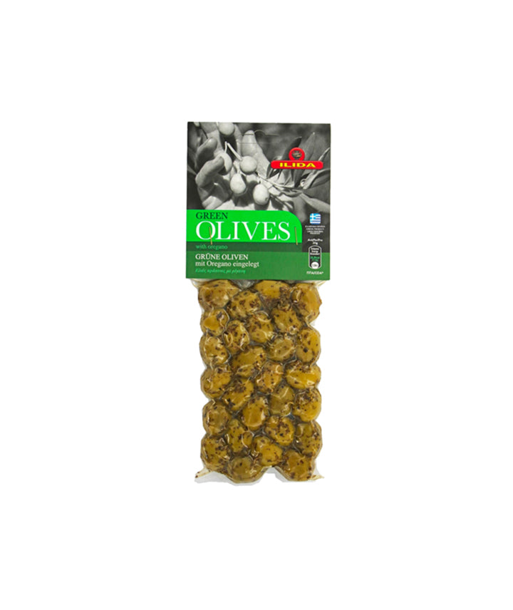 Olives vertes à l'origan