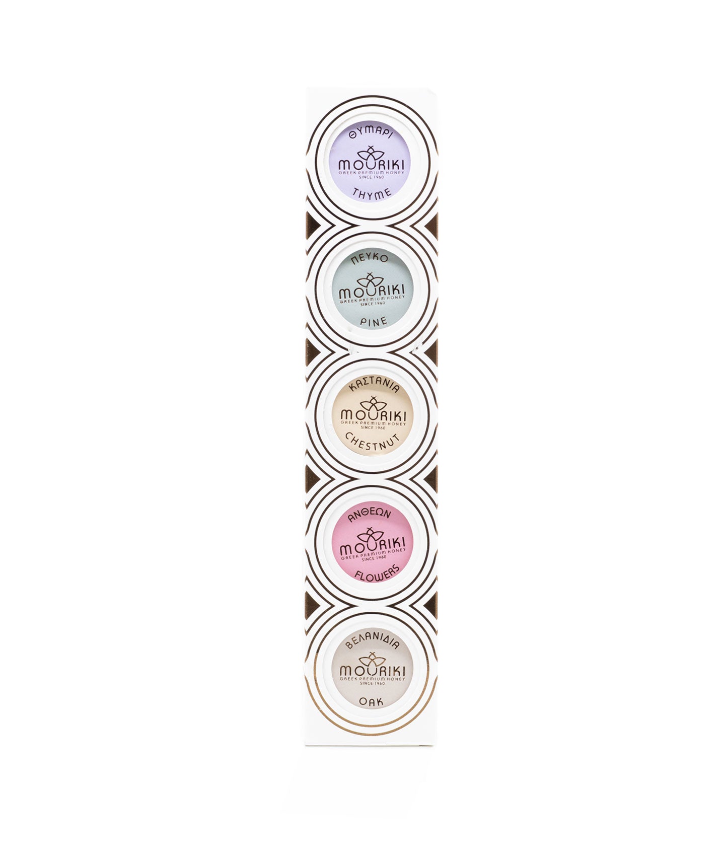 Coffret miels Mouriki 3 saveurs