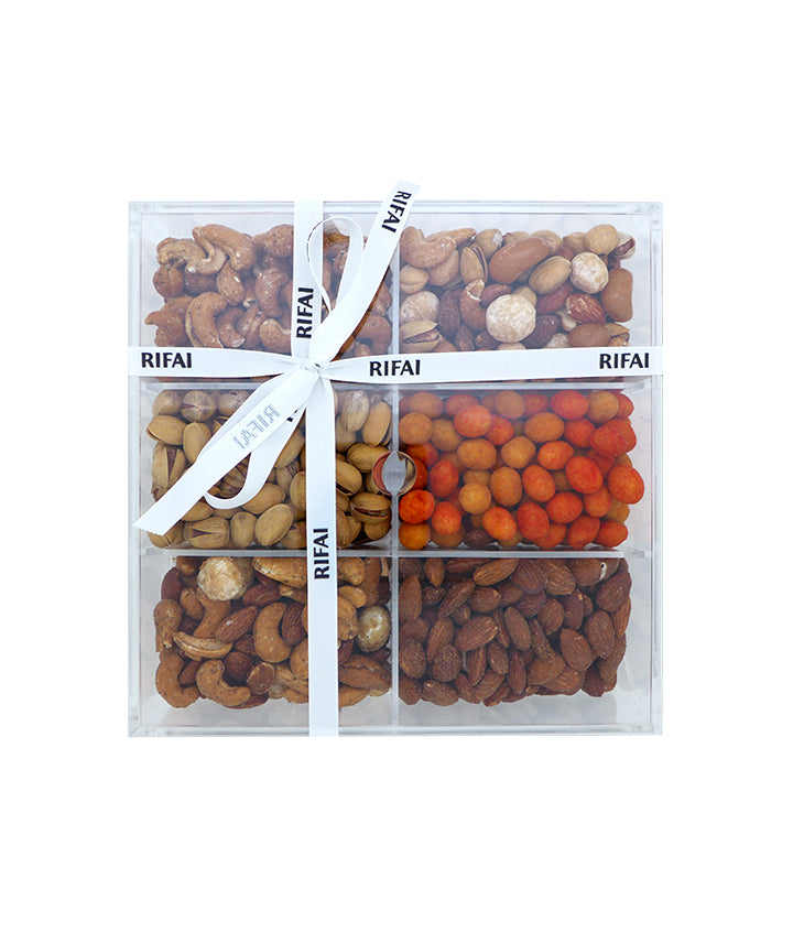 Coffret Noël - Mélange de graines et noix (x6)