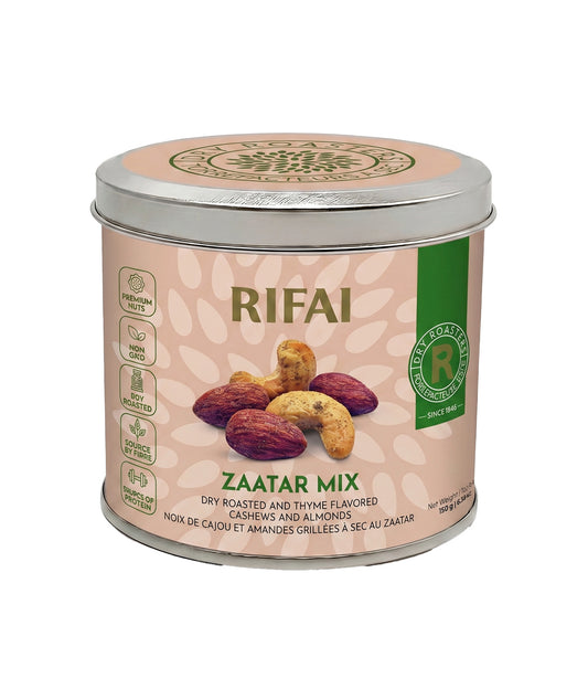 Noix de cajou et amandes grillées à sec Zaatar