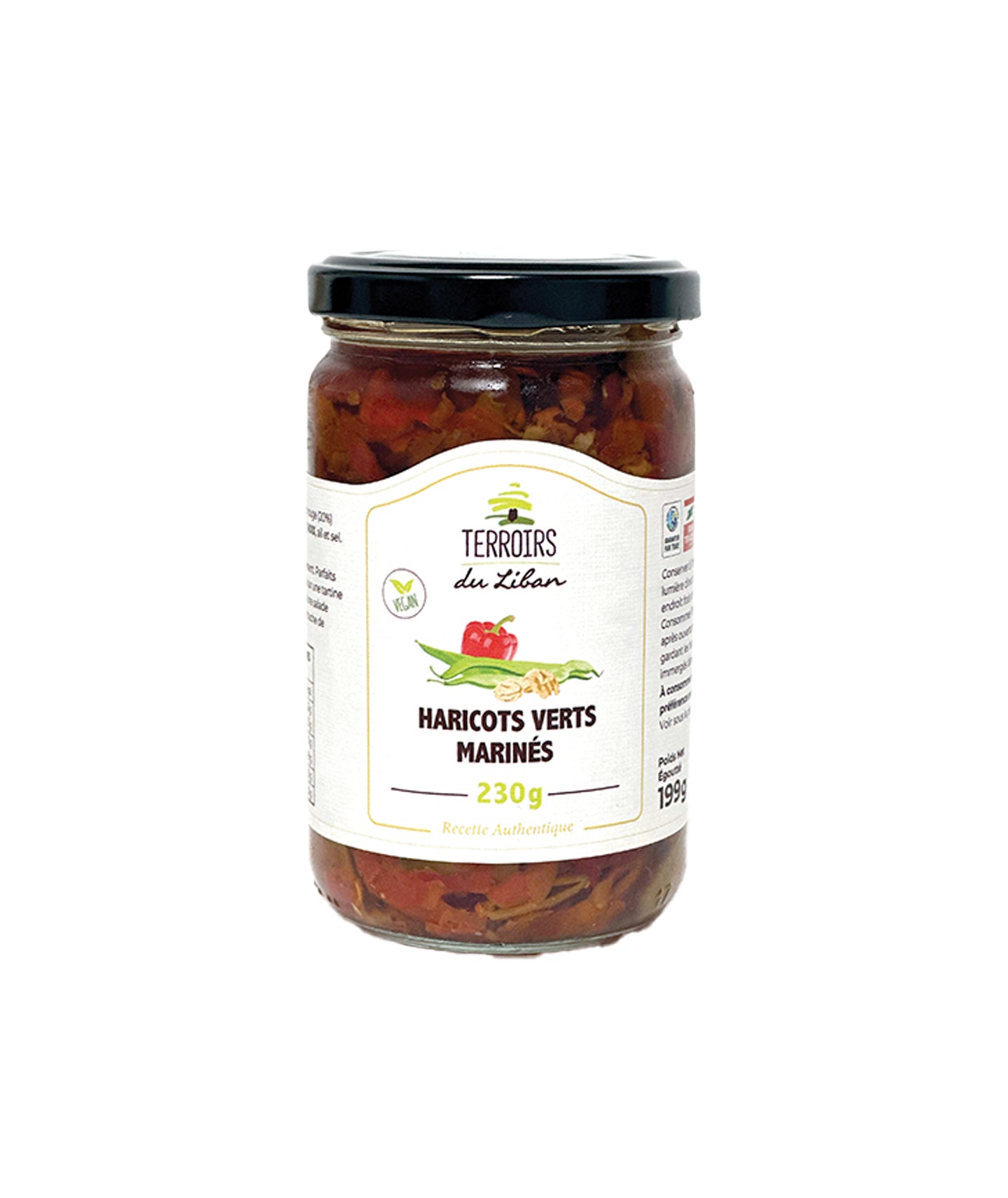 Haricots verts marinés