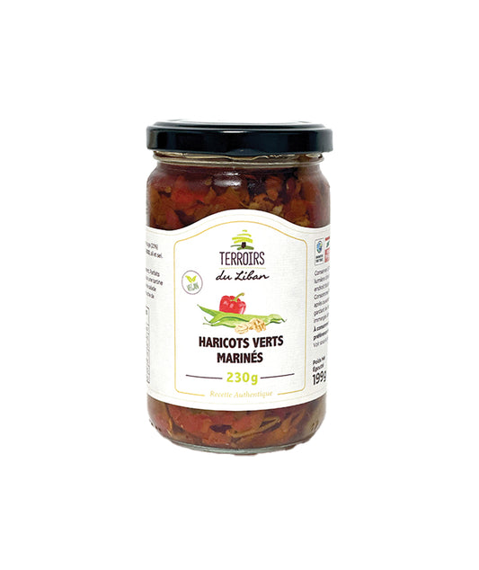 Haricots verts marinés