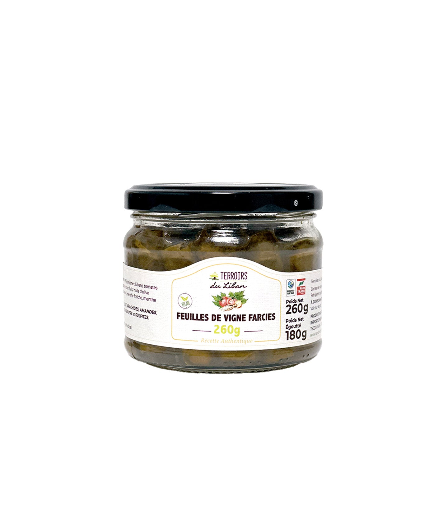 Feuille de vigne farcie