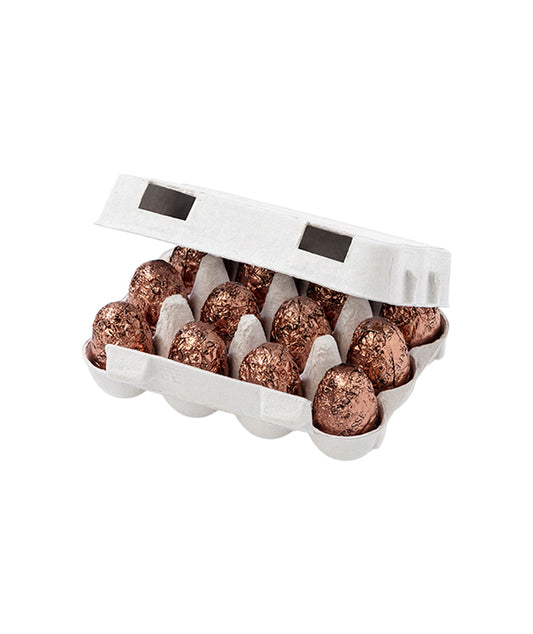 Boîte œufs en chocolat lait praliné