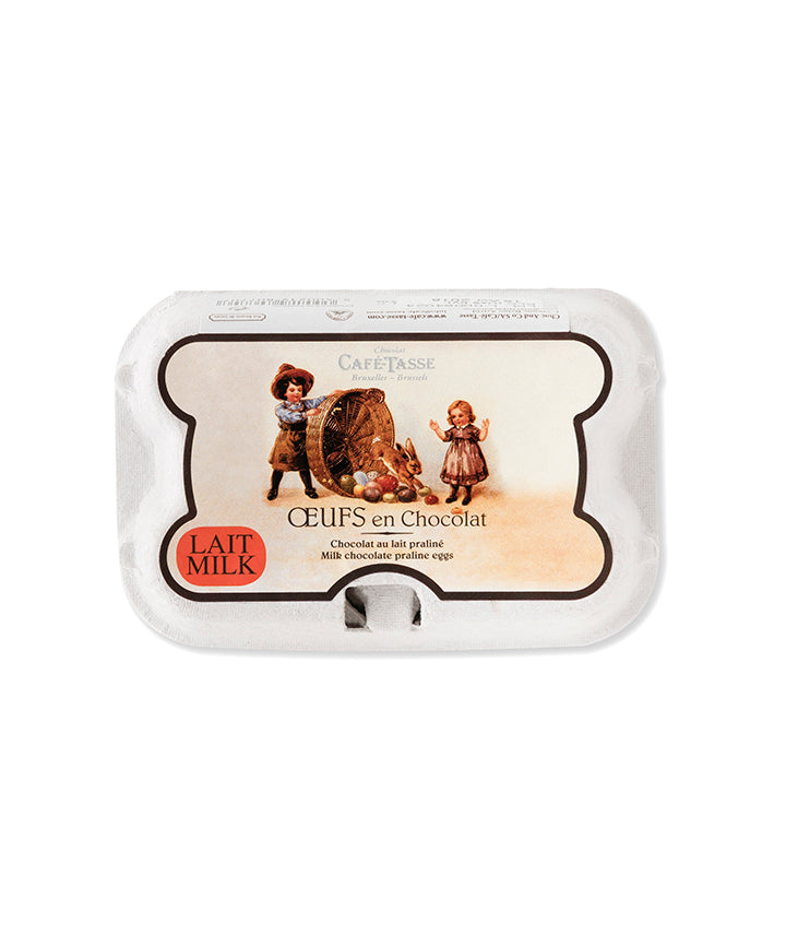 Mini-boîte œufs en chocolat lait