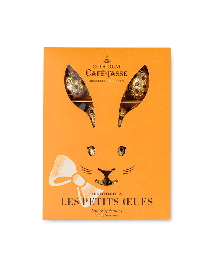 Boîte lapin 16 œufs lait & speculoos