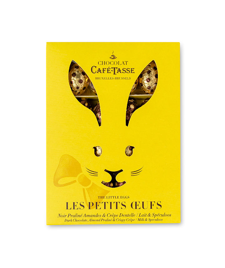 Boîte lapin 16 œufs assortis