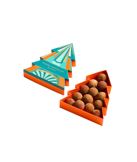 Coffret sapin truffes de Noël