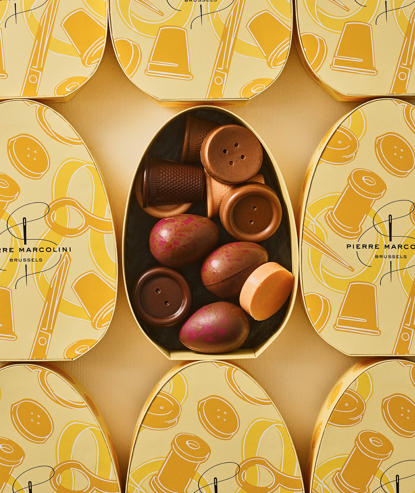 Coffret 15 œufs de Pâques