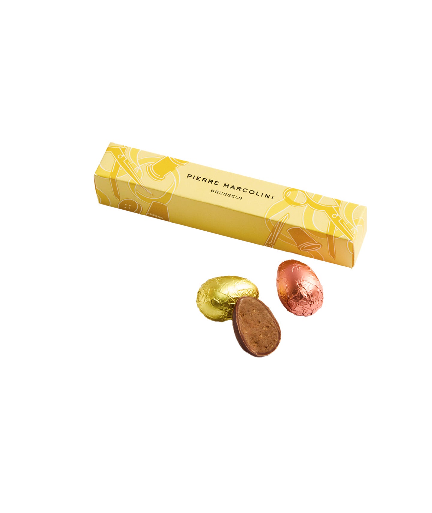 Réglette 5 œufs de Pâques emballés
