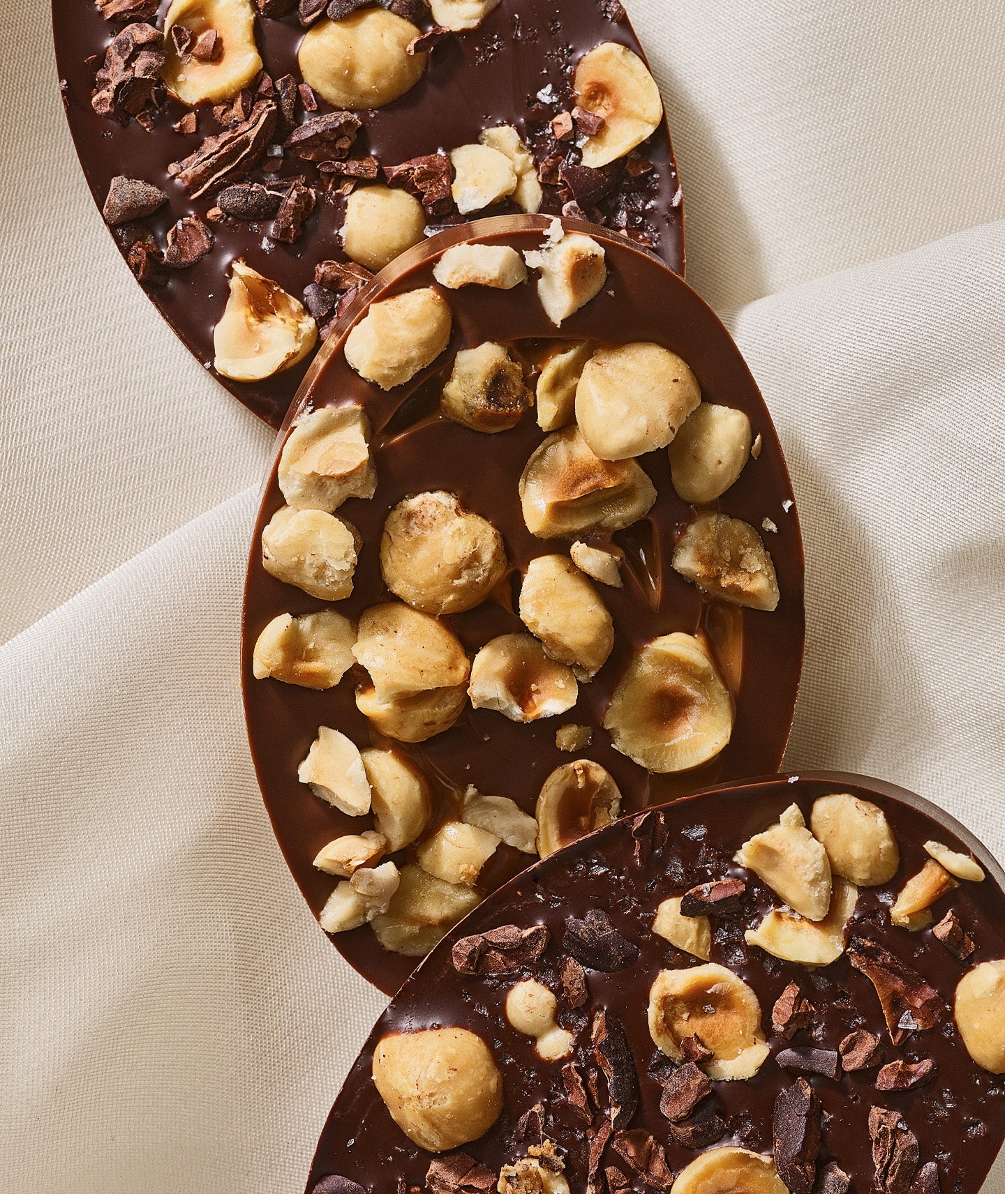Bouchée œuf de Pâques - Noir Caramel beurre salé