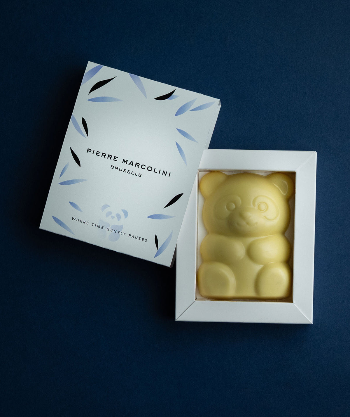 Panda en guimauve - Chocolat Blanc