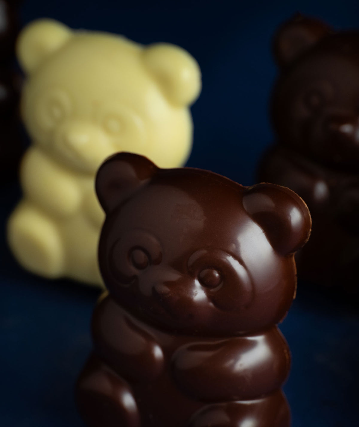 Panda en guimauve - Chocolat Noir