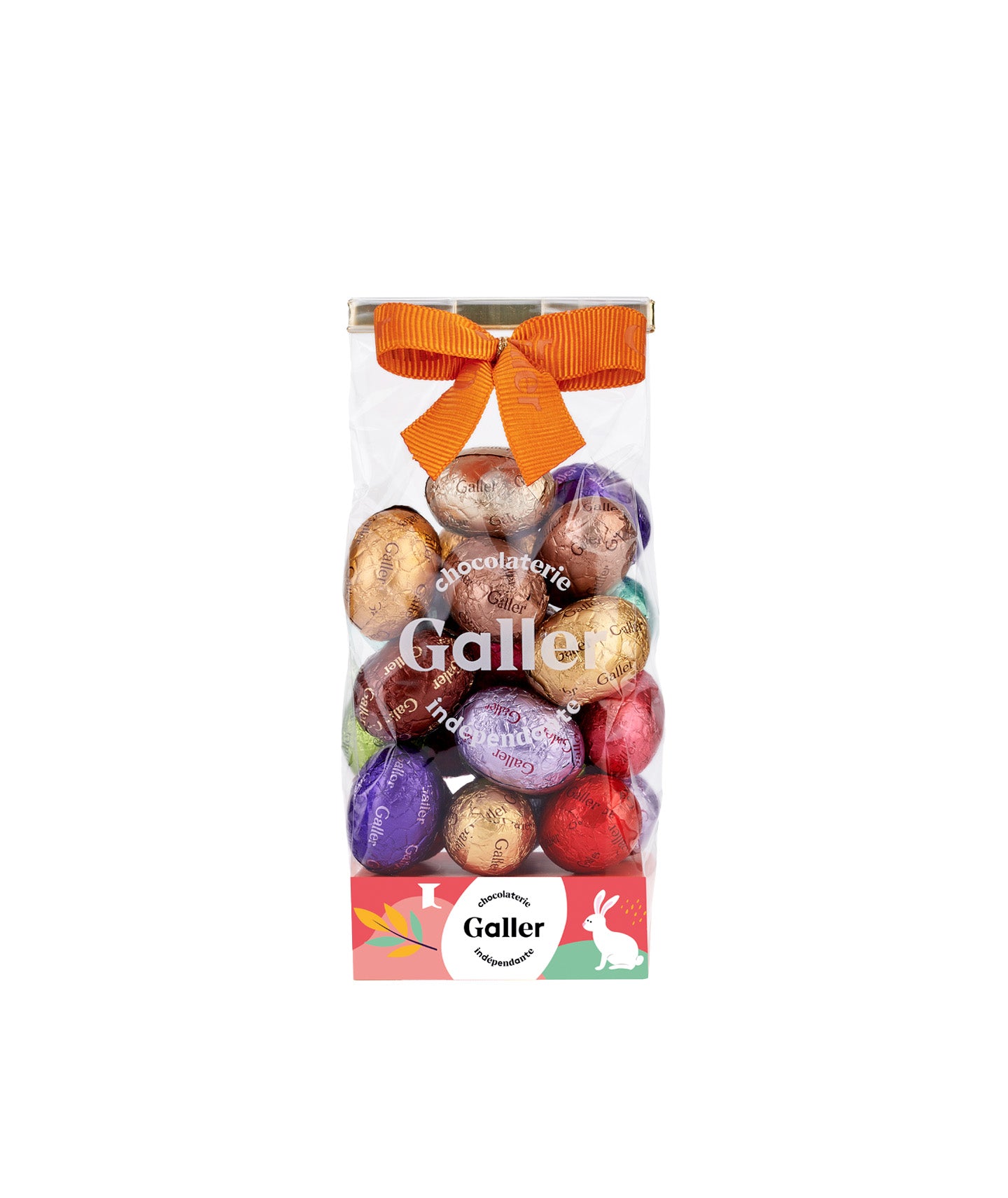 Assortiment d’œufs de Pâques chocolat noir, lait et blanc - 250g