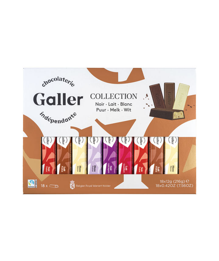 Etui assortiment de 18 mini chocolats