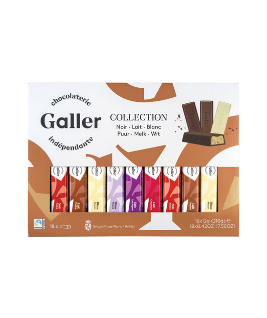 Etui assortiment de 18 mini chocolats
