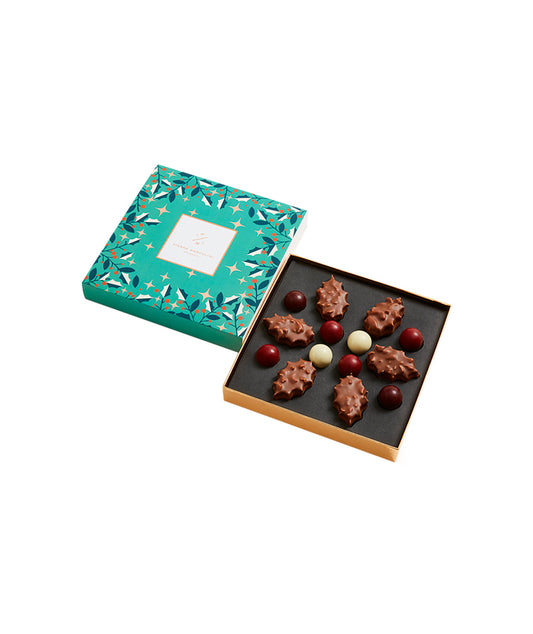 Coffret de 6 Bouchées de Houx chocolat