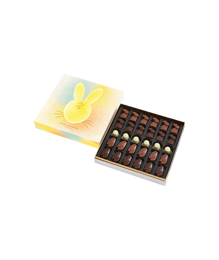 Malline de 24 animaux pralinés et caramels