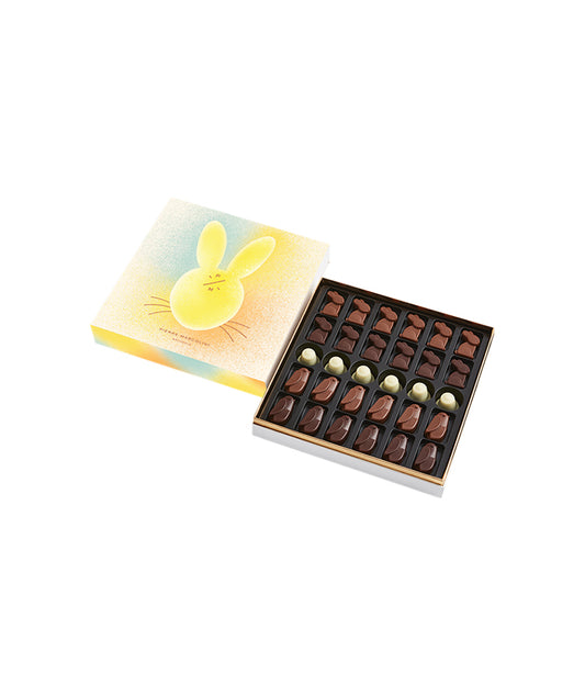 Malline de 24 animaux pralinés et caramels