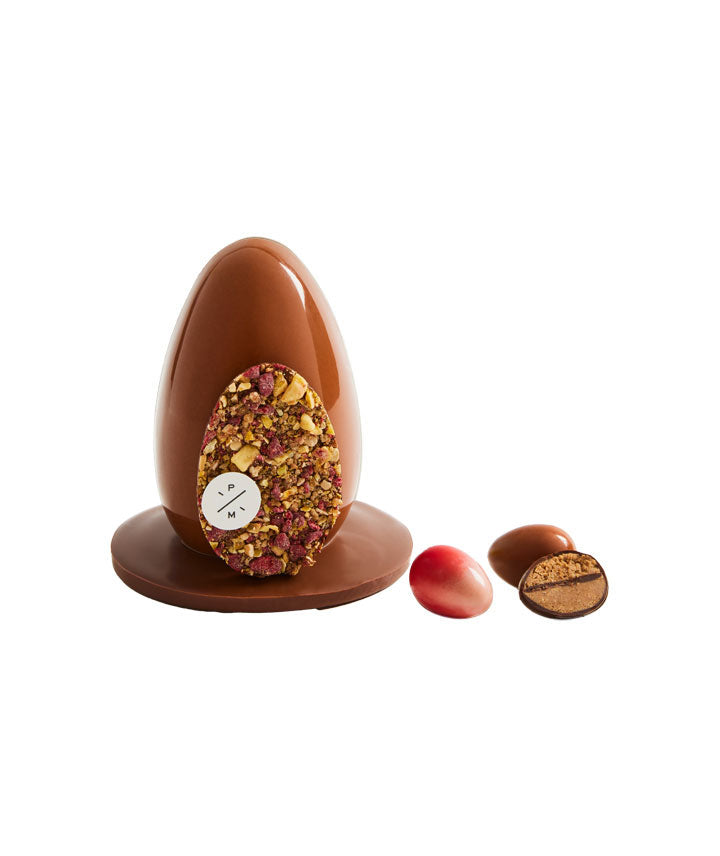 EXCLUSIVITÉ - Oeuf de Pâques au chocolat au lait