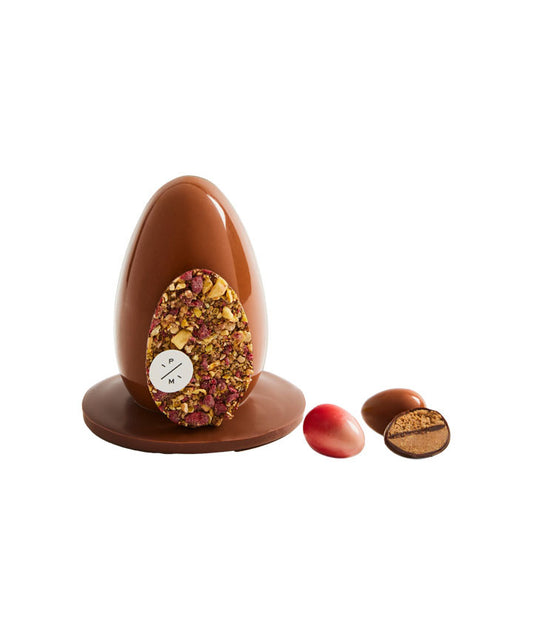 EXCLUSIVITÉ - Oeuf de Pâques au chocolat au lait