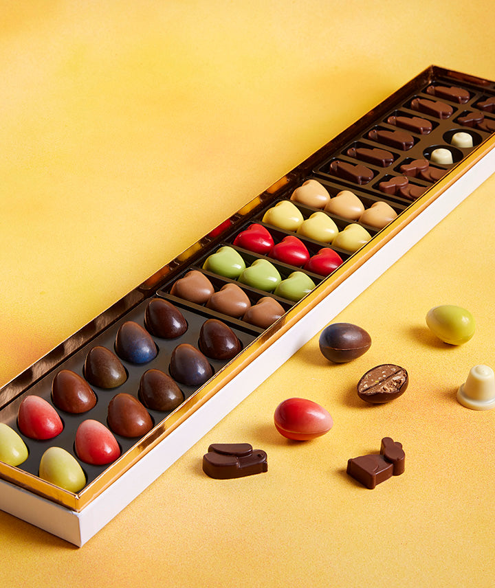 Plumier XL de Pâques composé d'un assortiment de 3 Plumiers