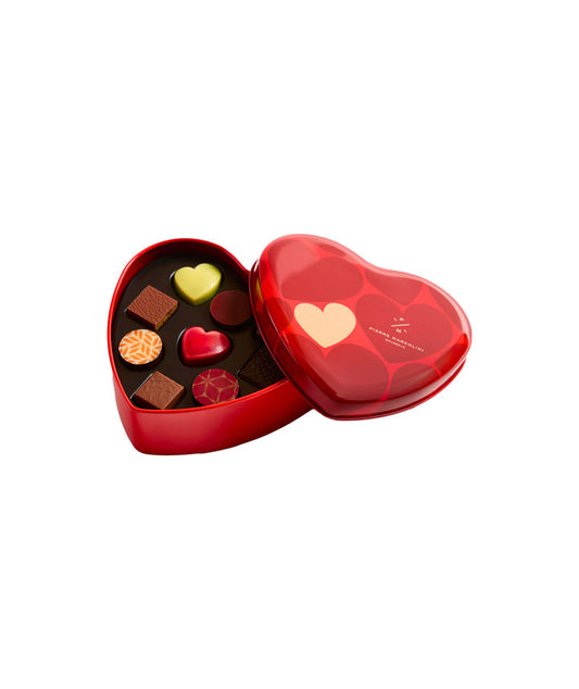 Coffret cœur 9 chocolats