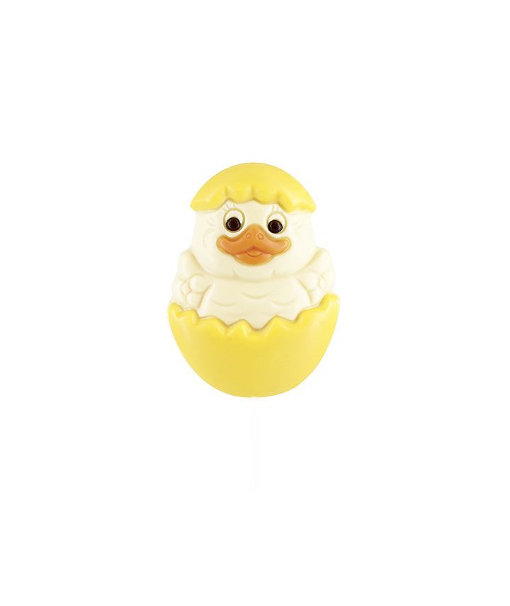 Sucette poussin en chocolat au lait - Samantha