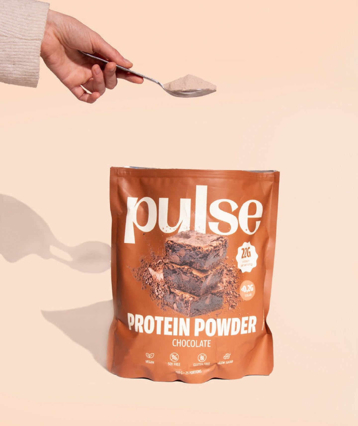 Protéine végétale chocolat