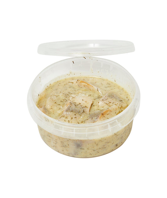 Harengs en sauce à l'aneth