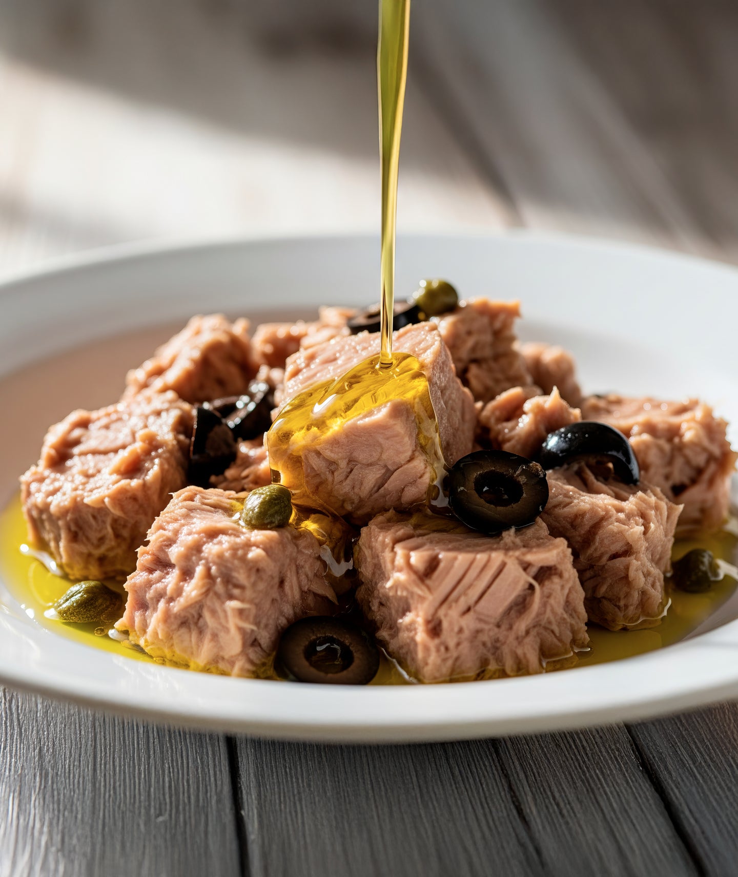 Thon entier à l'huile d'olive vierge