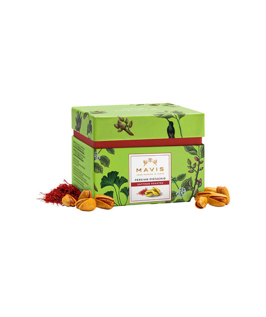 Pistaches Grillées au Safran - Boîte 100 g