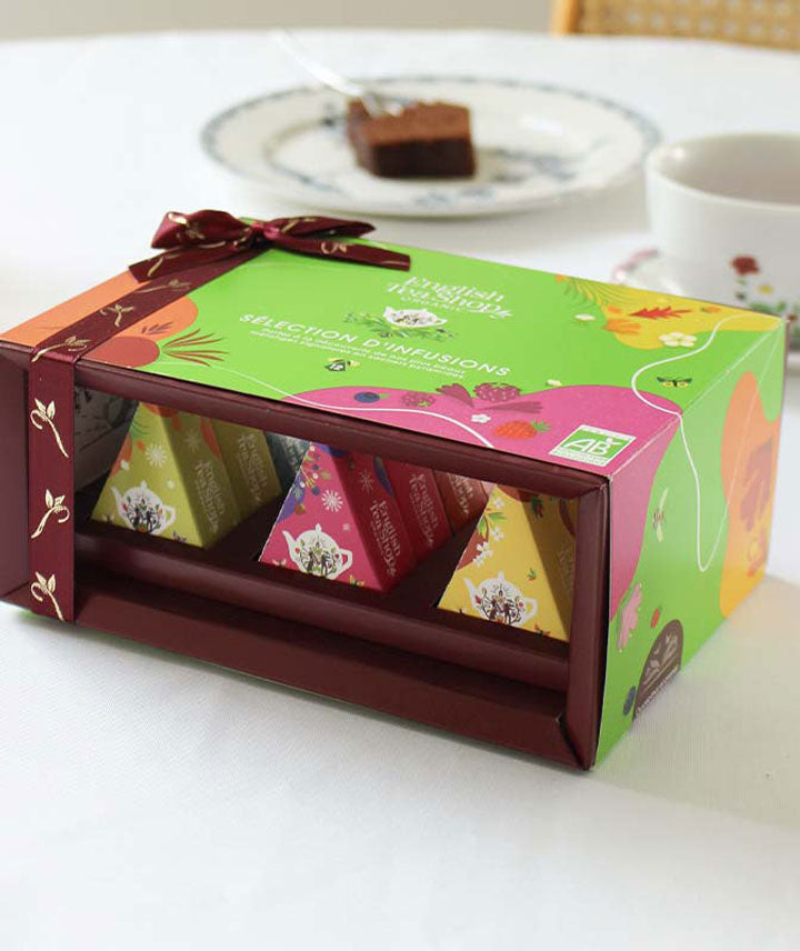 Coffret Prismes d'infusions bio - 12 sachets