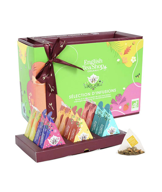 Coffret Prismes d'infusions bio - 12 sachets