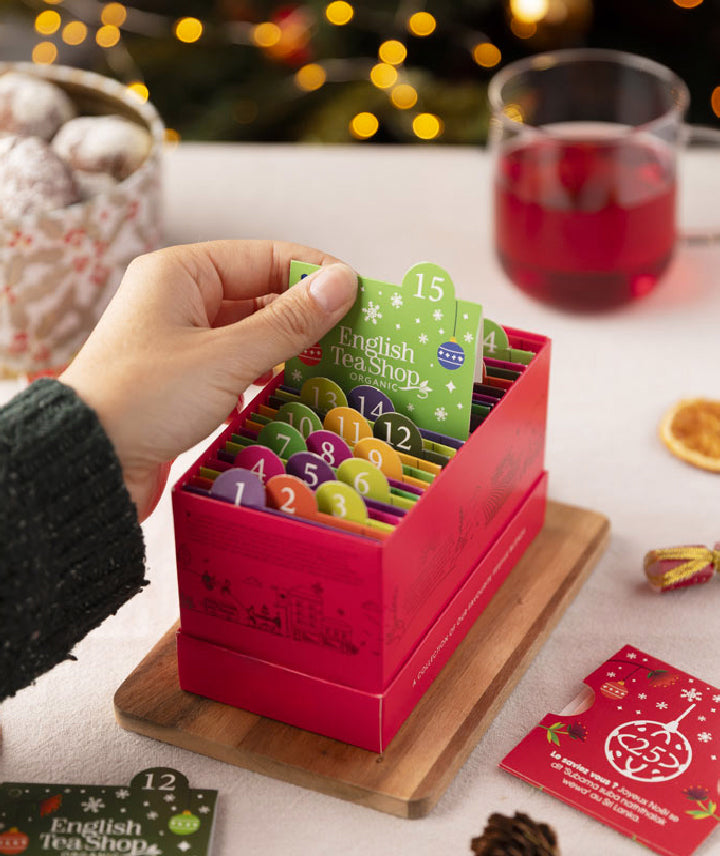 Calendrier de l'Avent "Carte" 2025 - The English Tea Shop