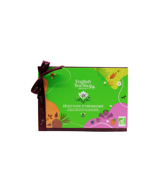 Coffret Prismes d'infusions bio - 12 sachets