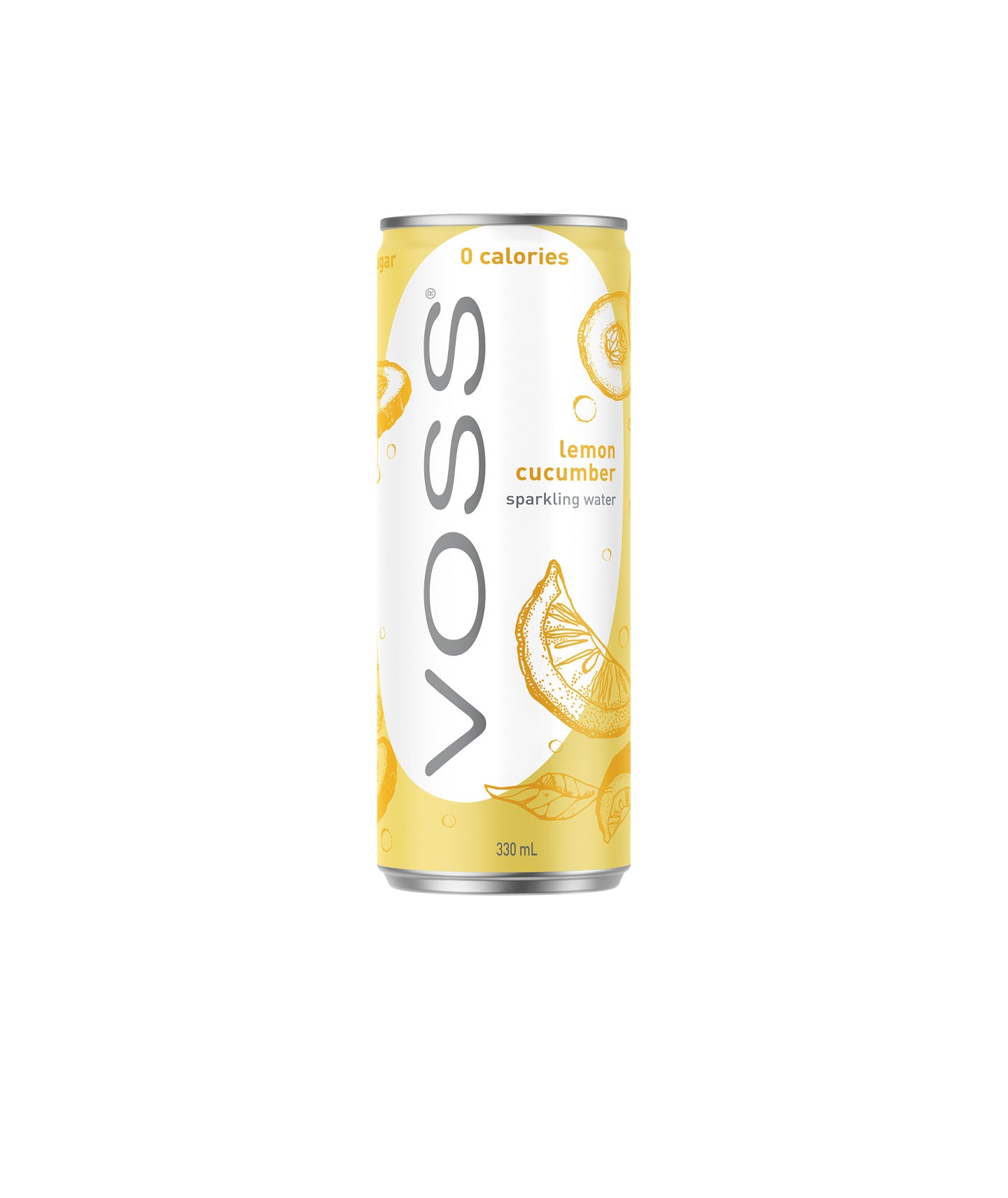 Canette Voss - Eau gazeuse citron concombre