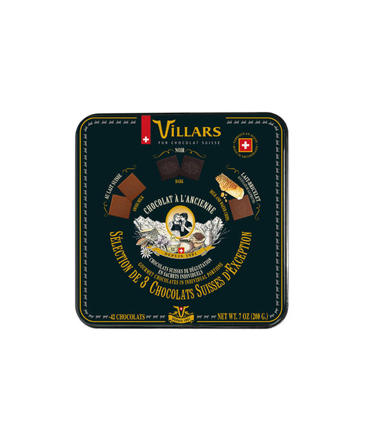 Boîte Métal Chocolat à l'ancienne 200g