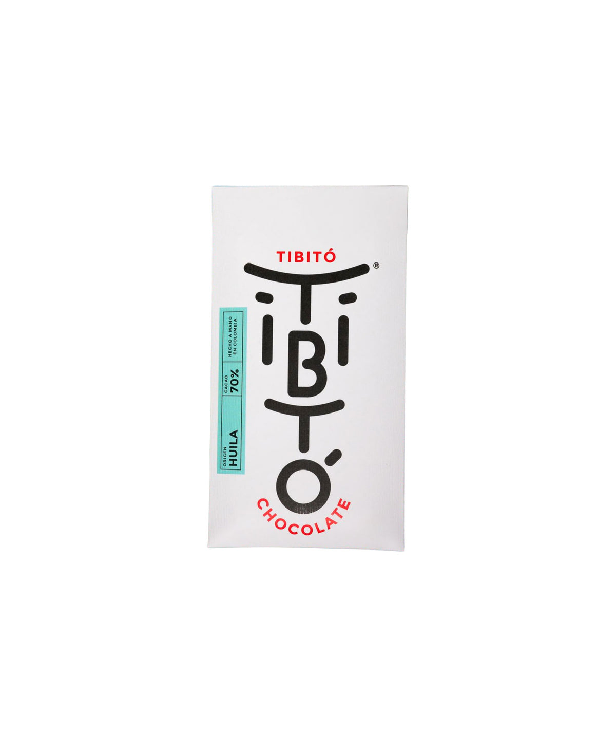 Tablette chocolat noir origine Huila 70%