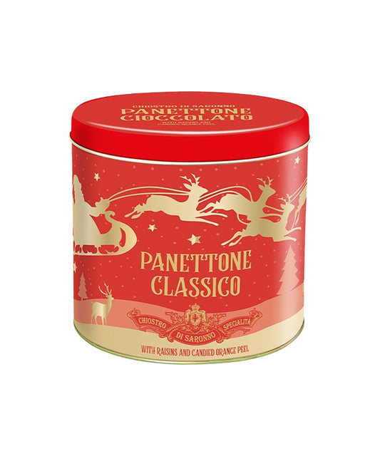 Panettone aux raisins et à l'écorce d'orange confite