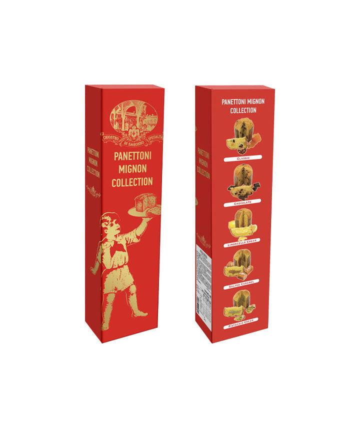 Coffret 5 mini panettones